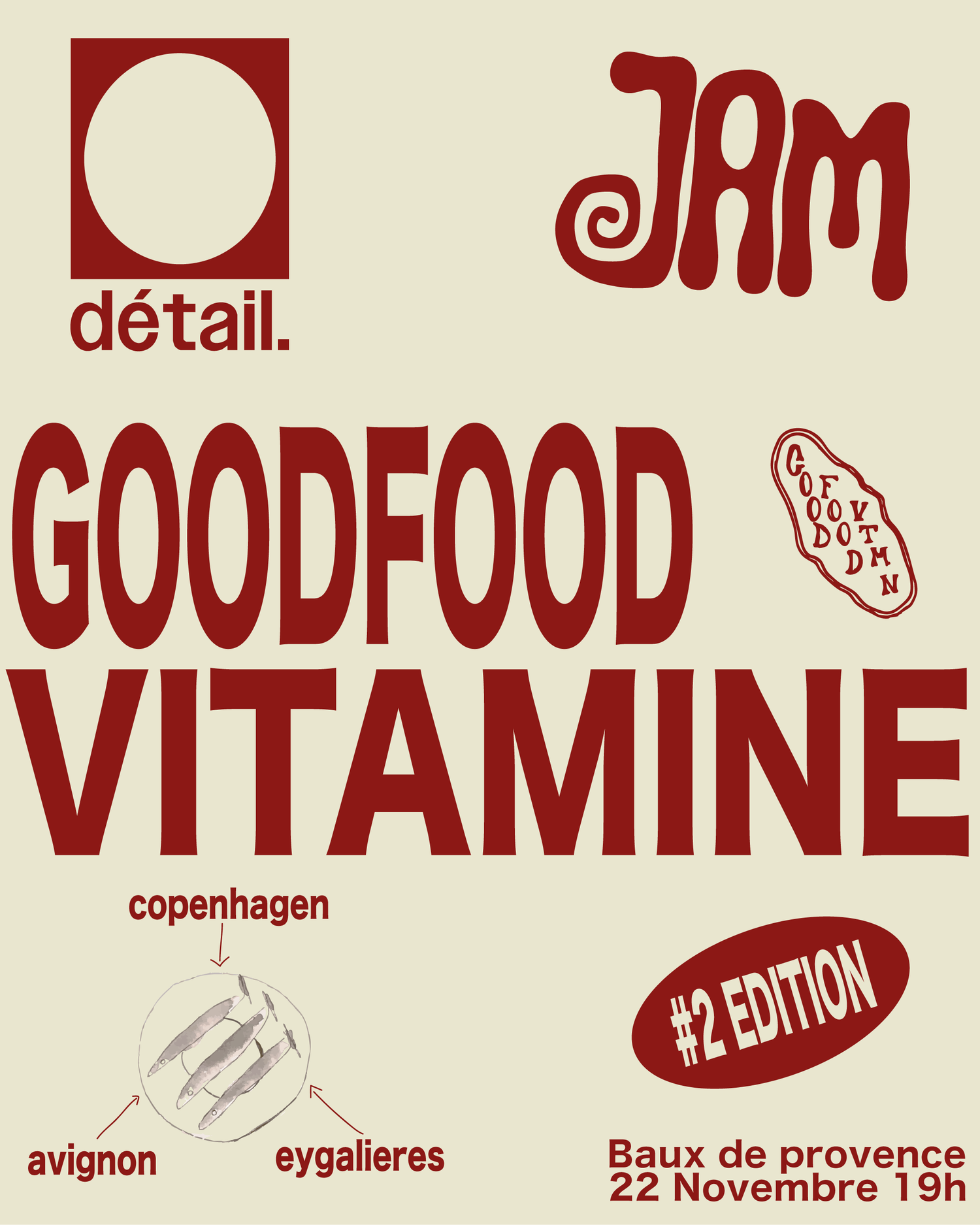 GOOD FOOD VITAMINE 2eme EDITION : Détail & Jam