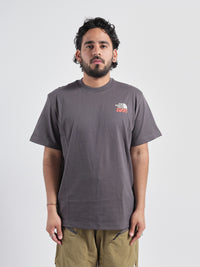 1966 Flora Relaxed Tee Anthracite