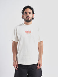 1966 Relaxed Short-Sleeve Tee Grape White