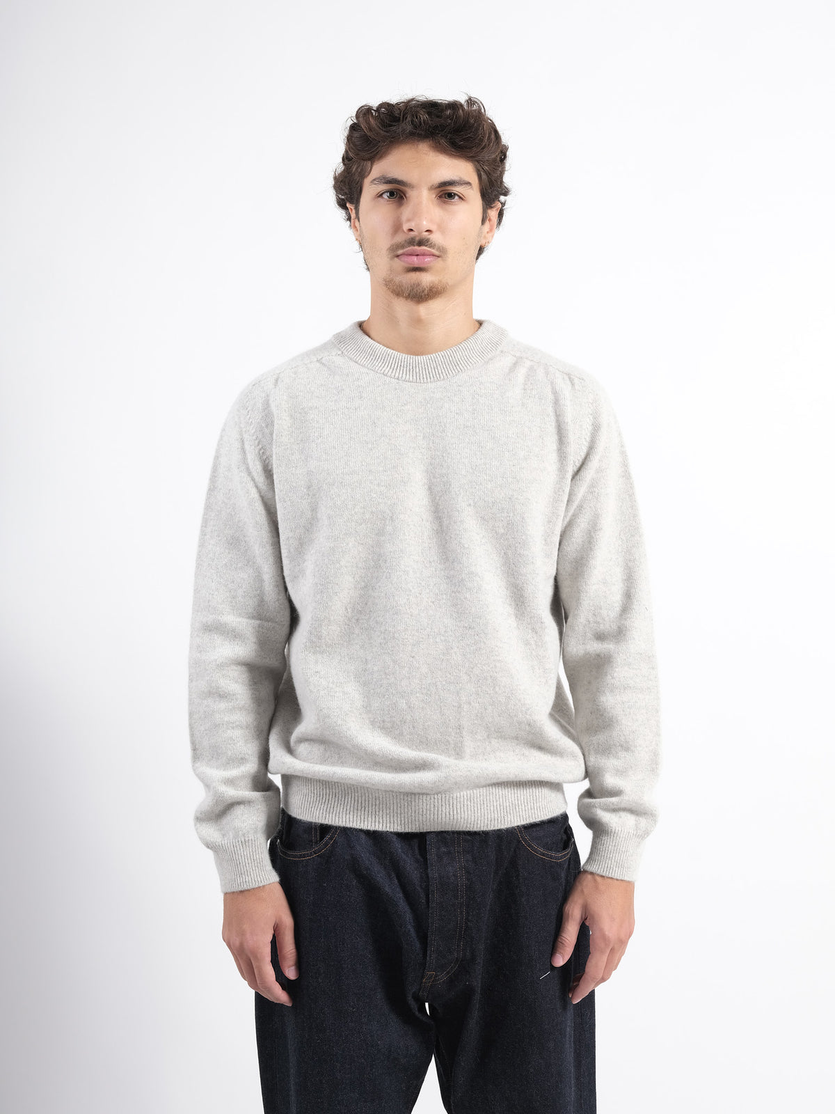 Armen Pull Col Rond Silver