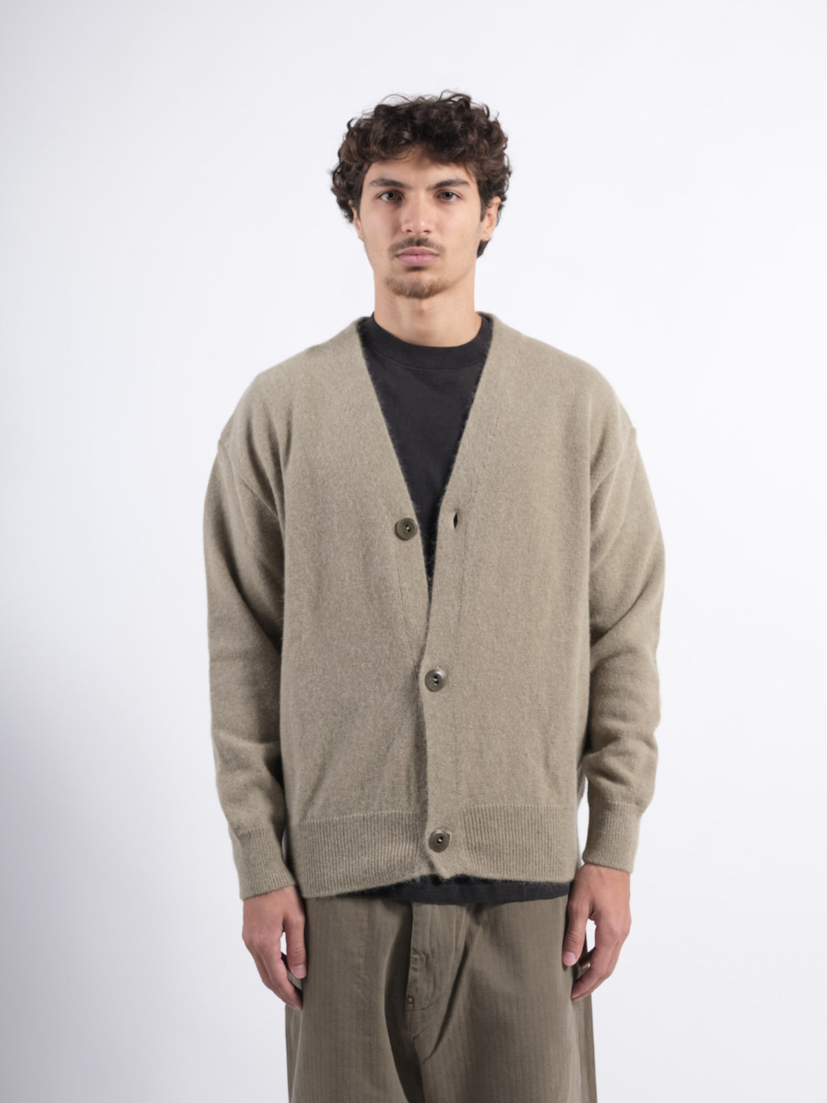 Armen cardigan Khaki
