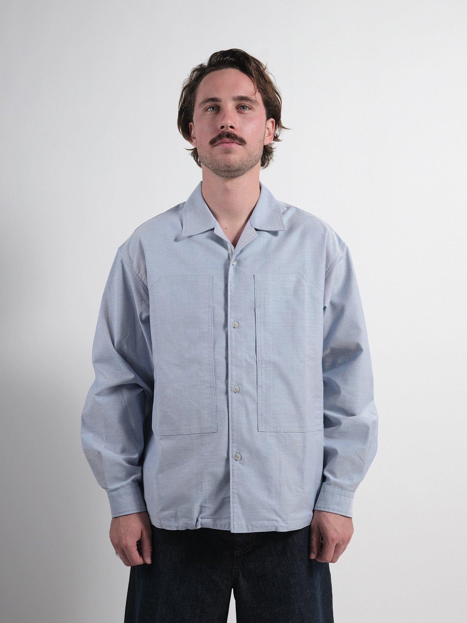 Benito Shirt Man Celeste