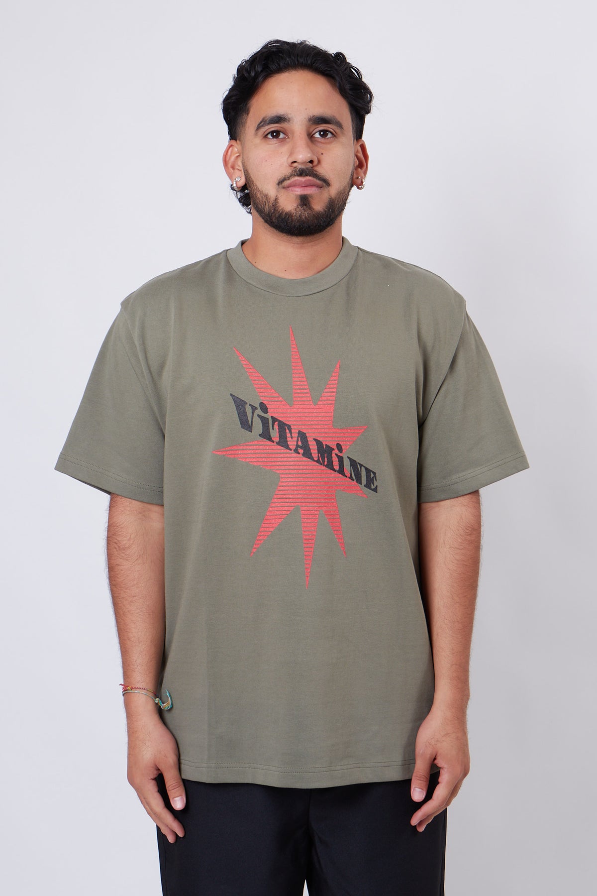 Super Weight Vitamine Star Tee Olive