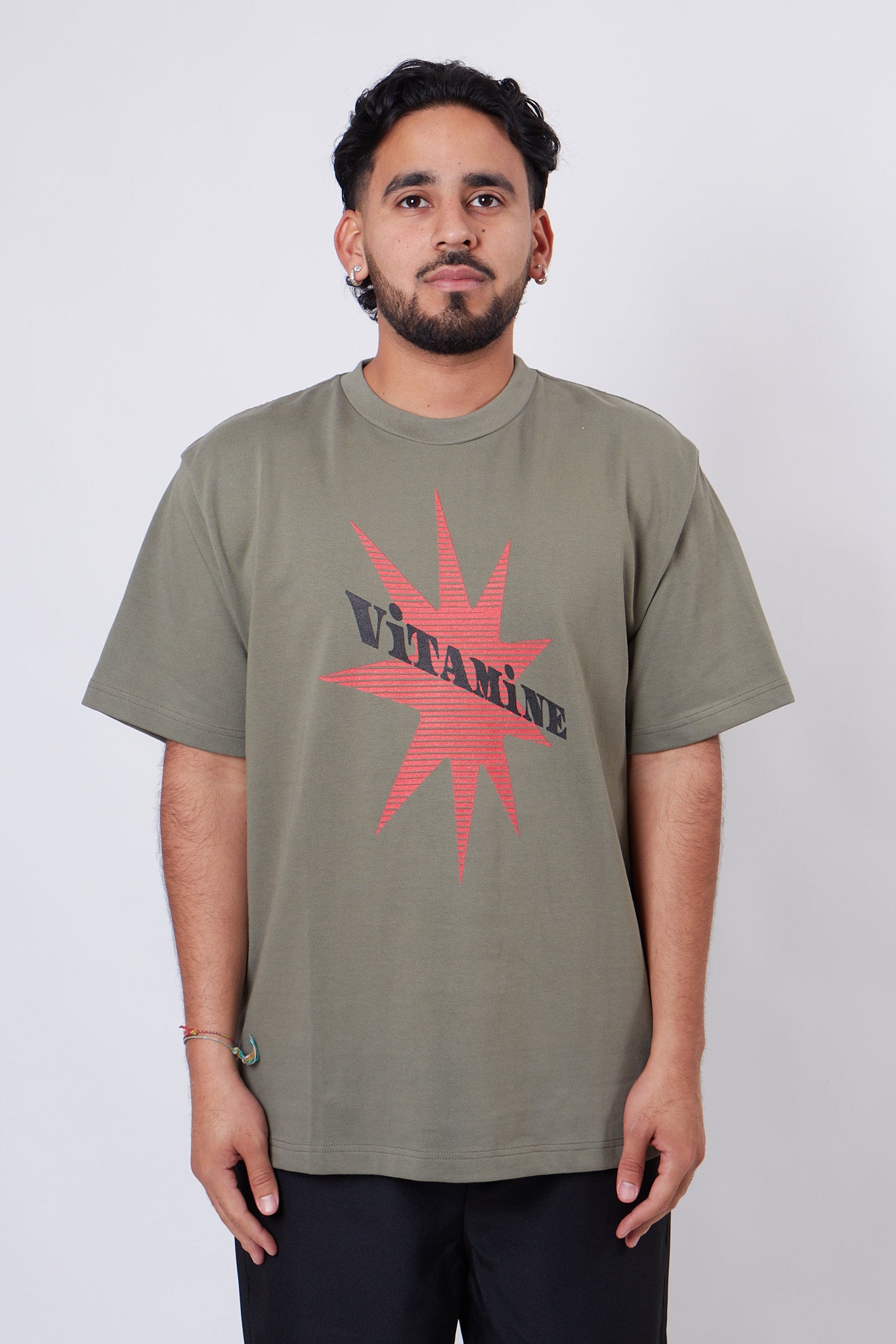 Super Weight Vitamine Star Tee Olive