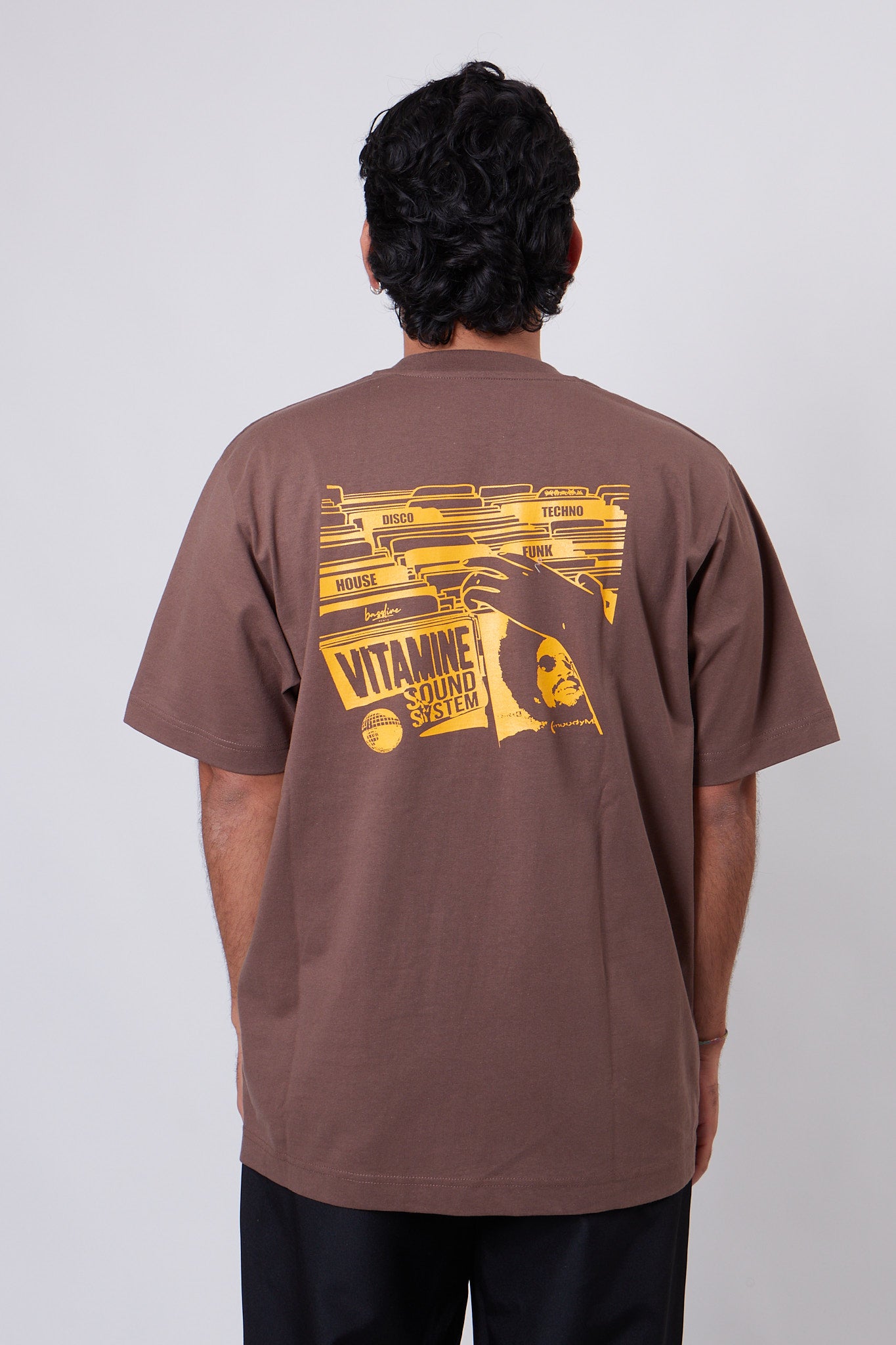 T-Shirt Bassline Vitamine Mocha