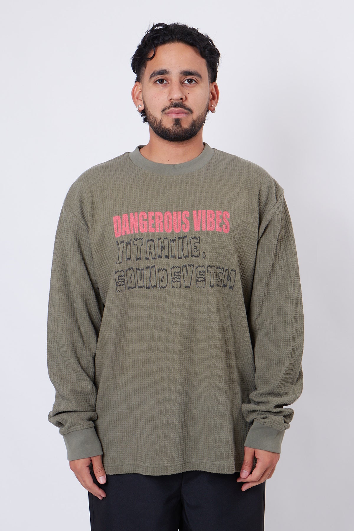 Thermal Waffle Sound System Olive