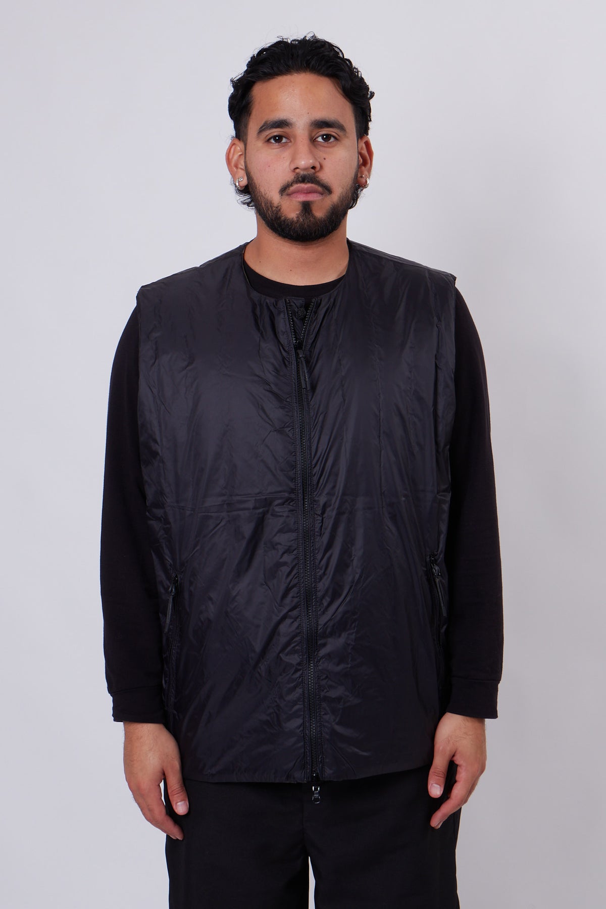 Reversible China Button Inner Down Vest