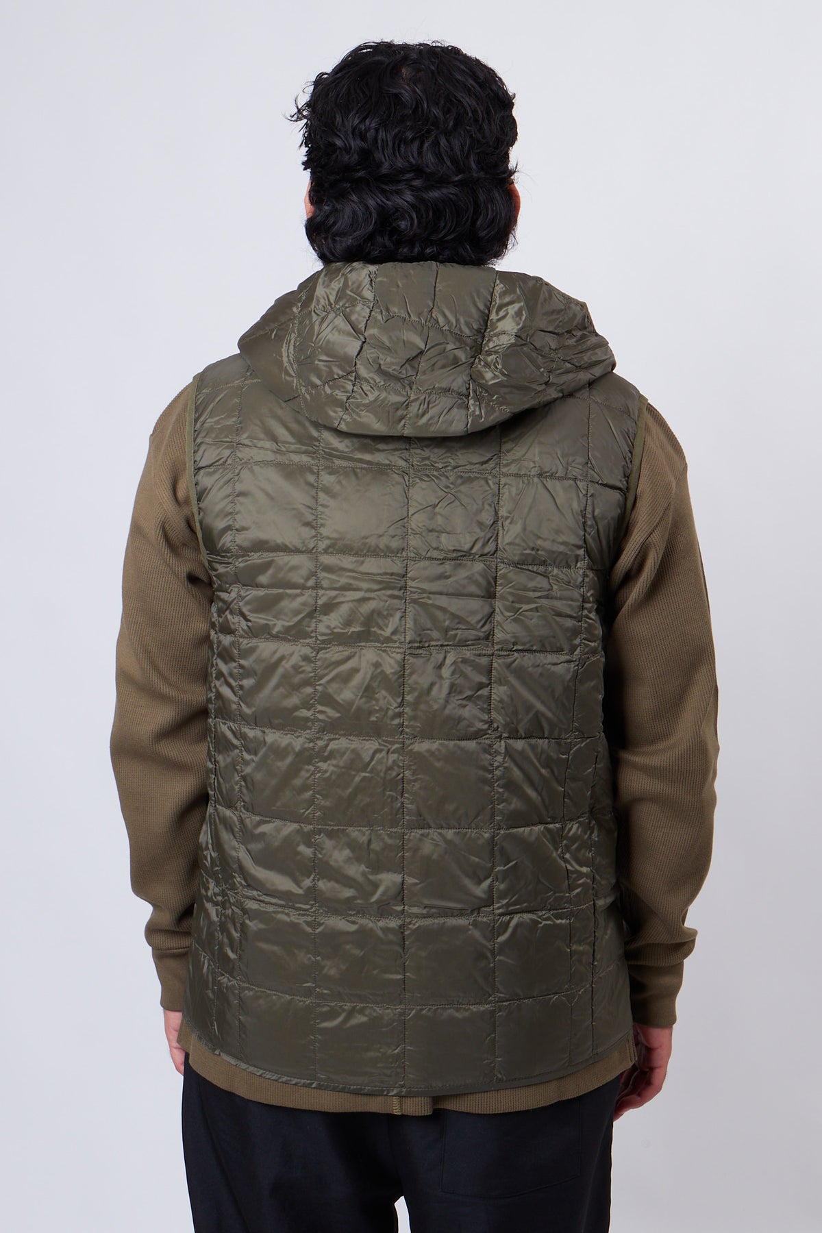 Hood W-Zip Down Vest