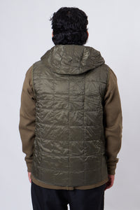 Hood W-Zip Down Vest