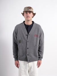 Cardigan P'S Wool Hand embroidery