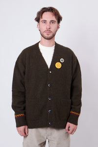 Cardigan Pocket P'S Alpaca brushed