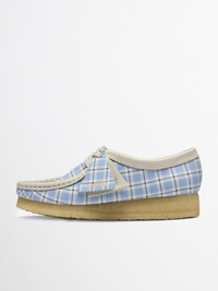 Wallabee Blue Check