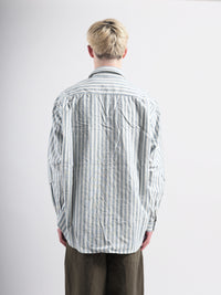 MELANGE STRIPES SHIRT