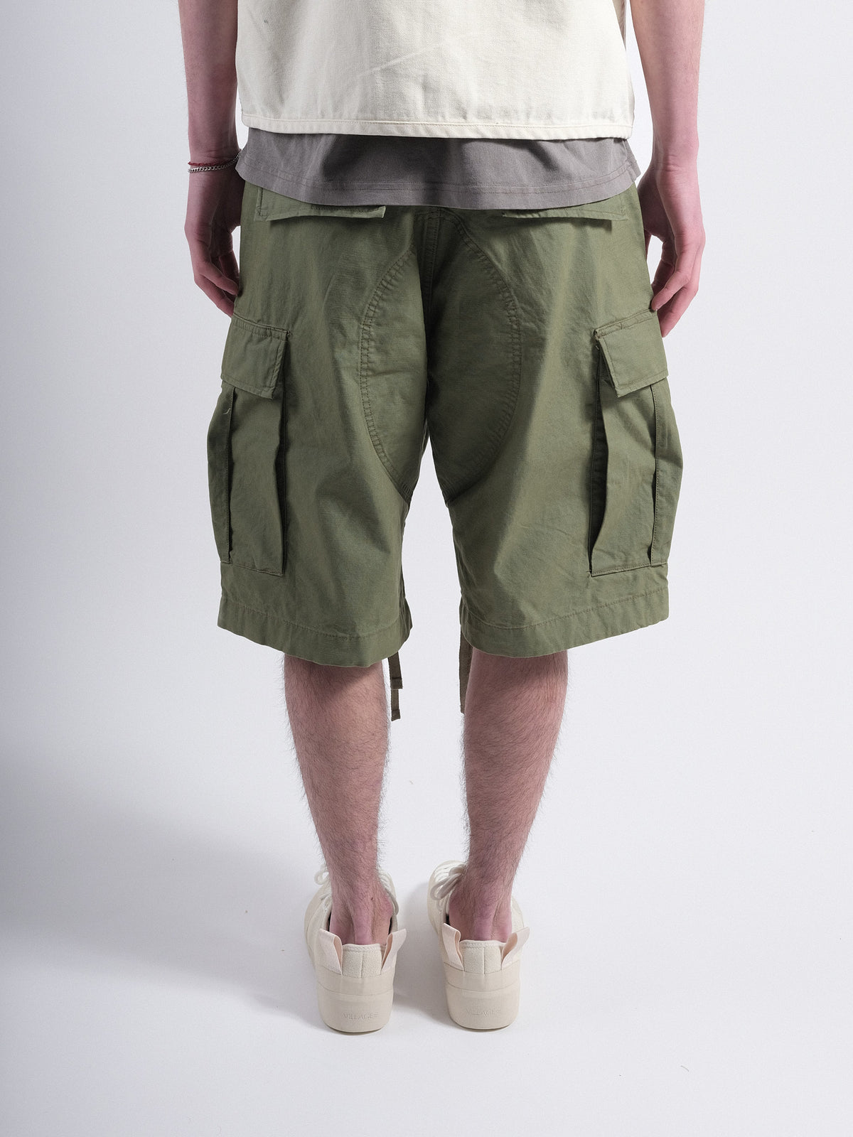 Sergeant R.R Workwear Khaki Cargo Shorts
