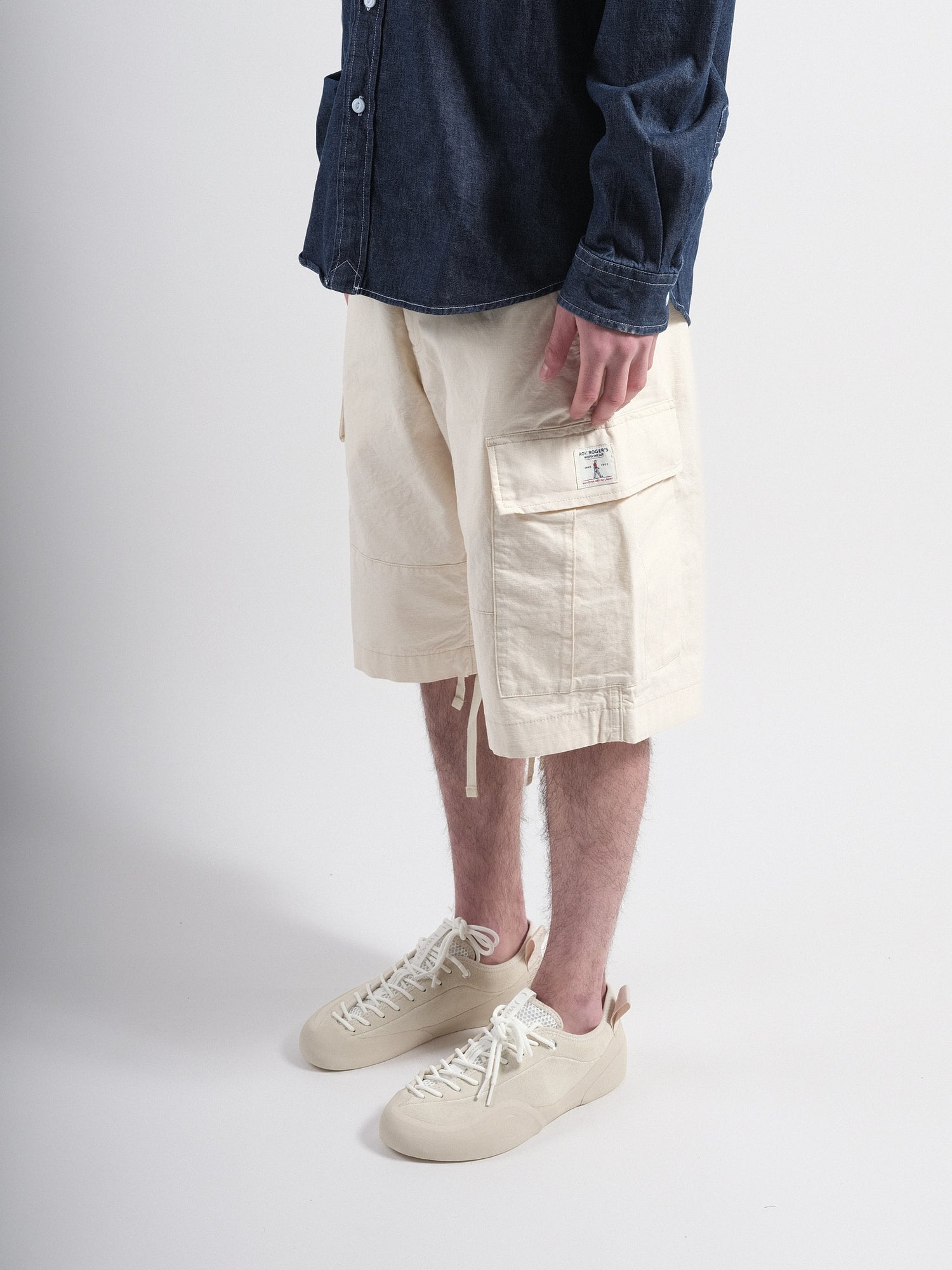 Bermuda Cargo Sergent R.R Workwear White