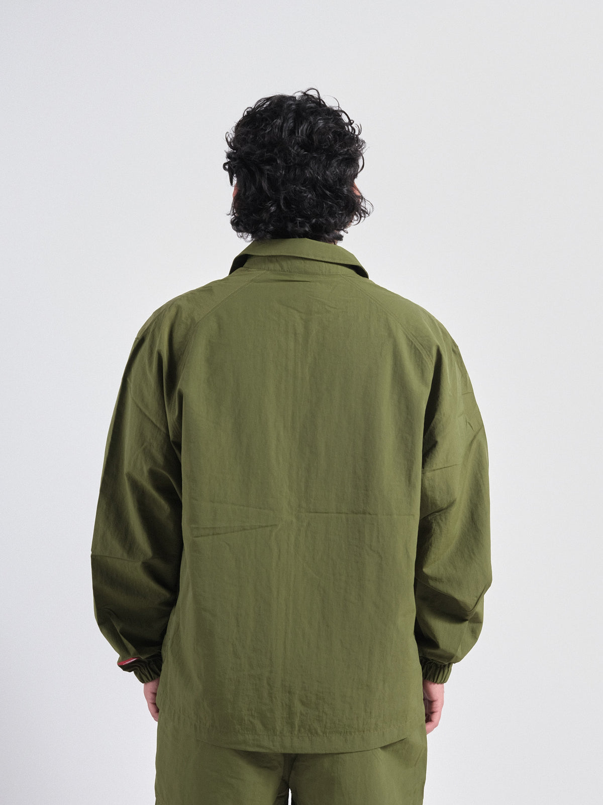 Red Box Nylon L/S Shirt Green