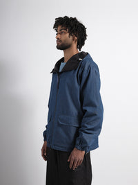 Non Down Military Reversible W-ZIP Pocket Indigo