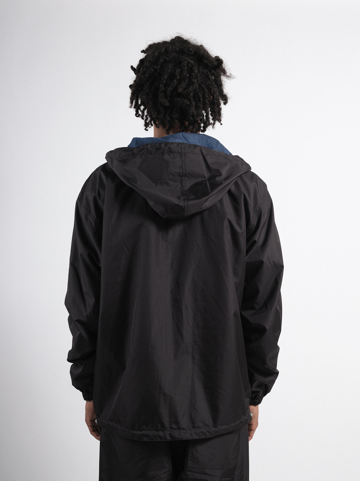 Non Down Military Reversible W-ZIP Pocket Indigo