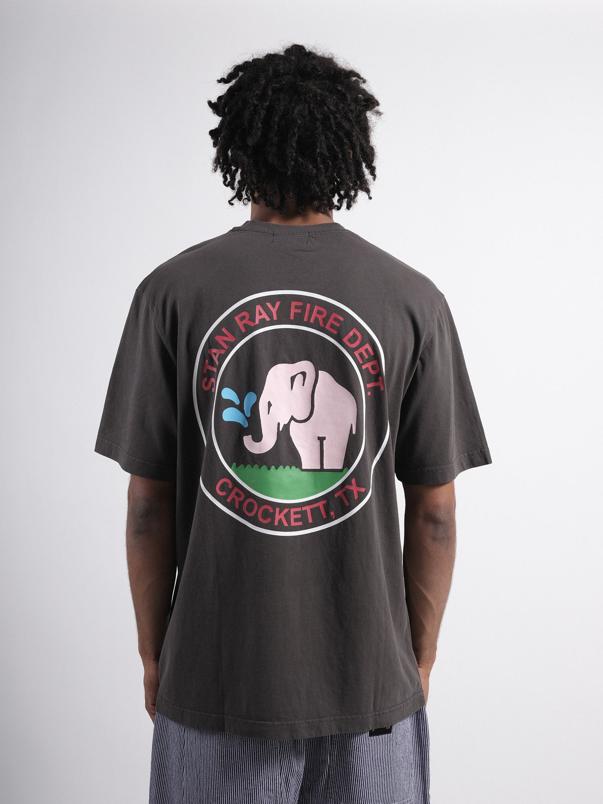 Fire Dept Tee Raven Black