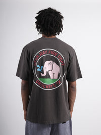 Fire Dept Tee Raven Black