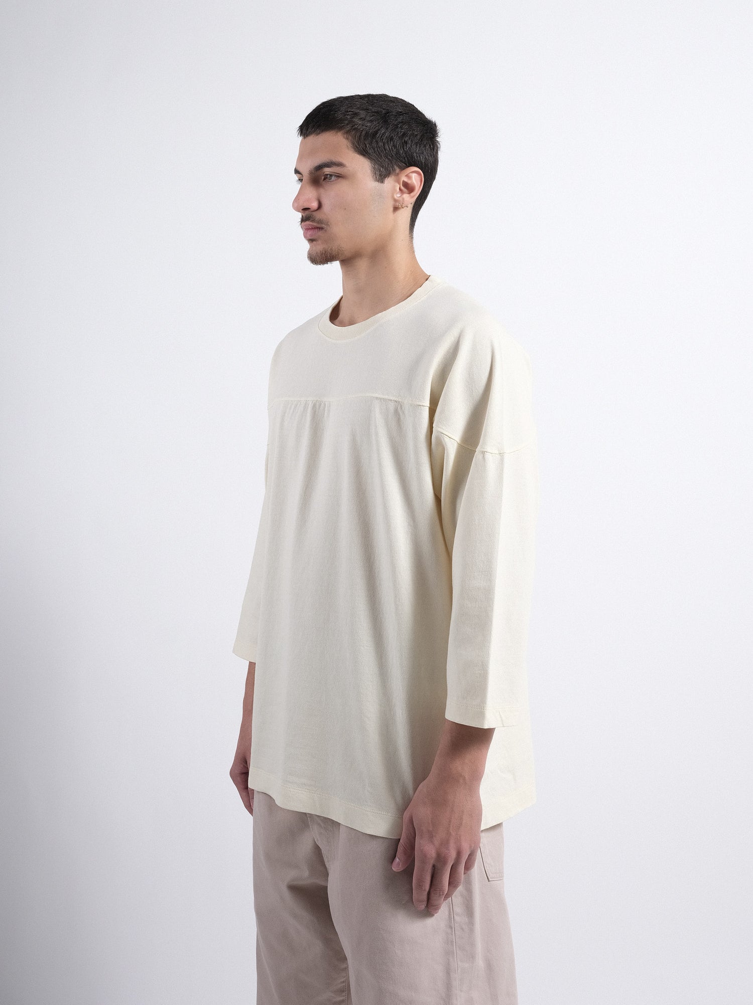 FOOTBALL TEE Ecru