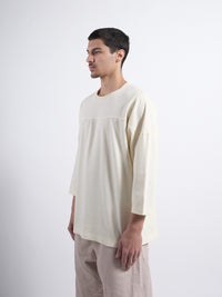 FOOTBALL TEE Ecru