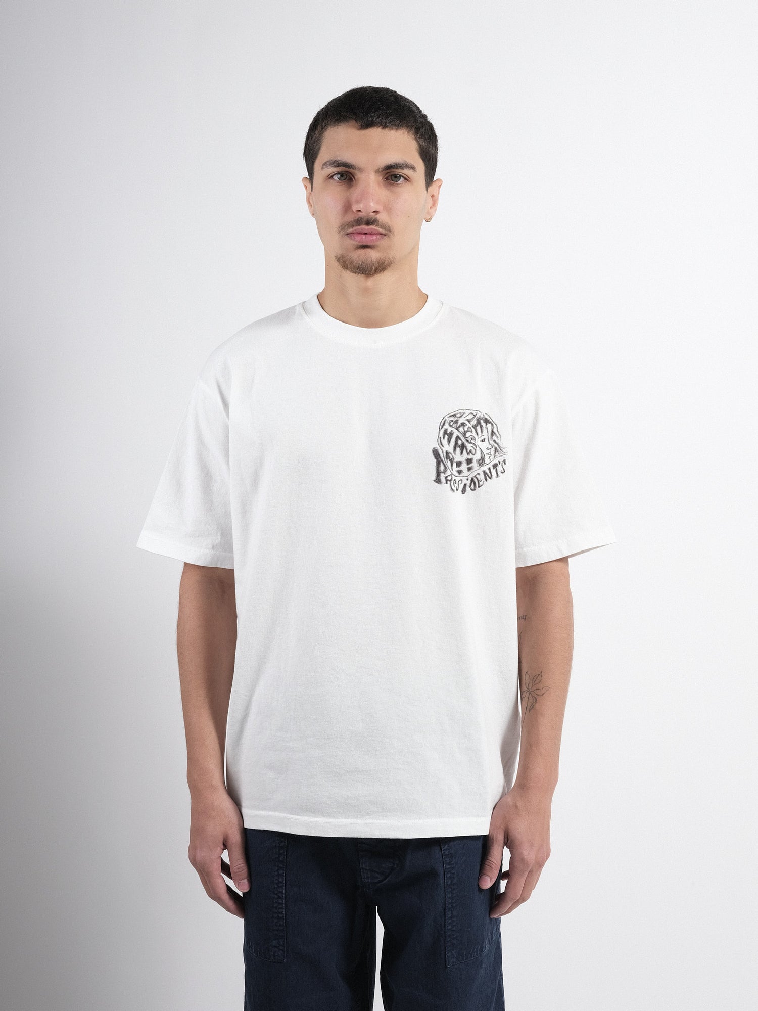 Hand Painted P'S Jersey T-Shirt