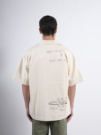 Shirt Reef P'S Herringbone Hand Printed
