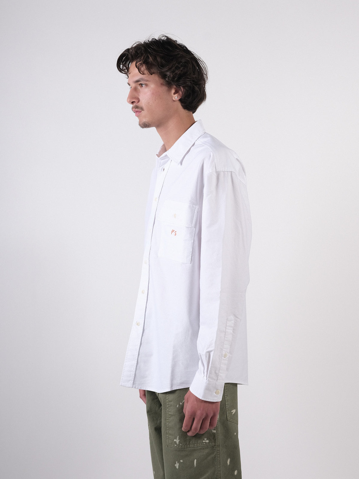 Rip Shirt P'S Oxford White