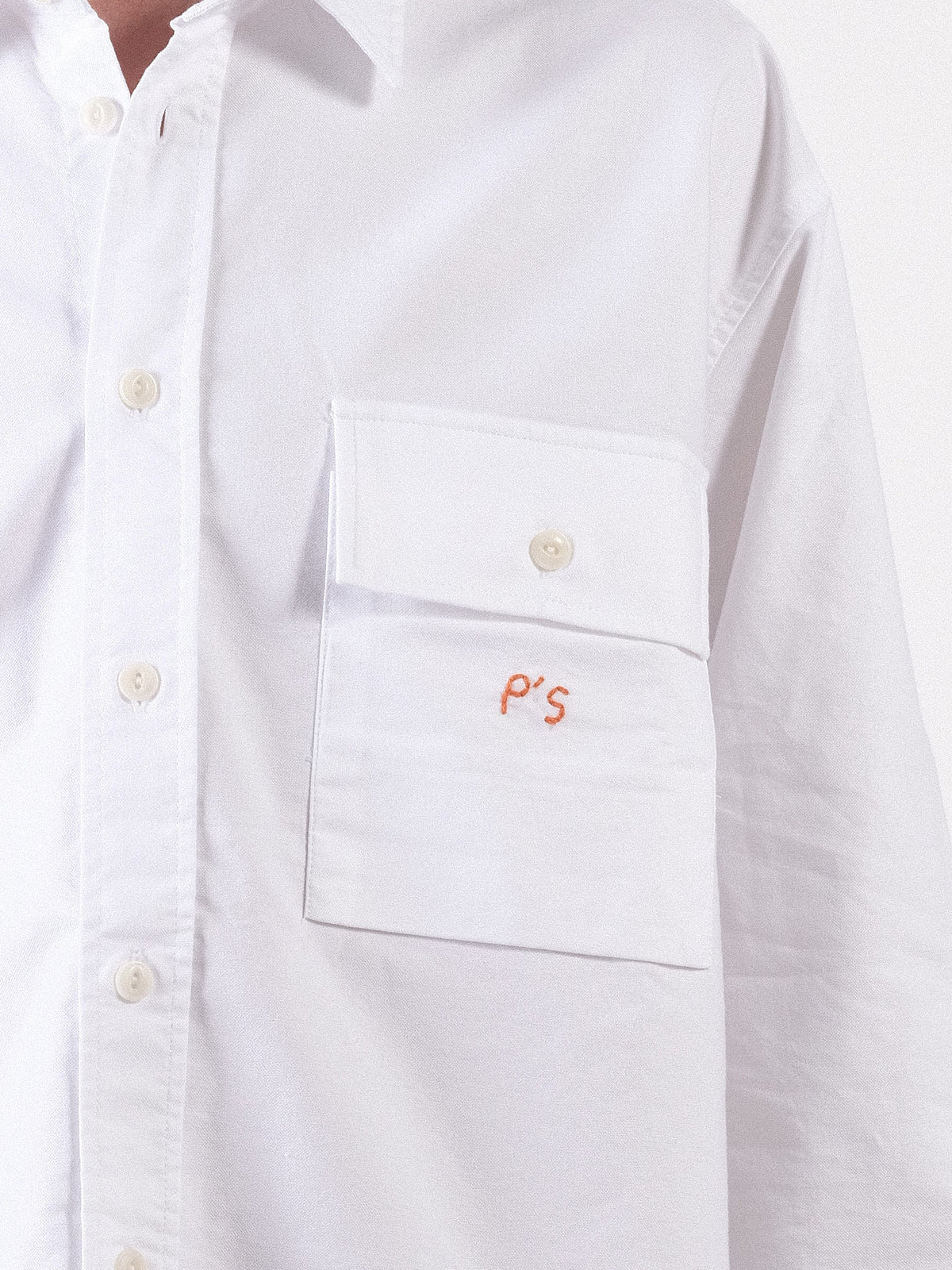 Rip Shirt P'S Oxford White