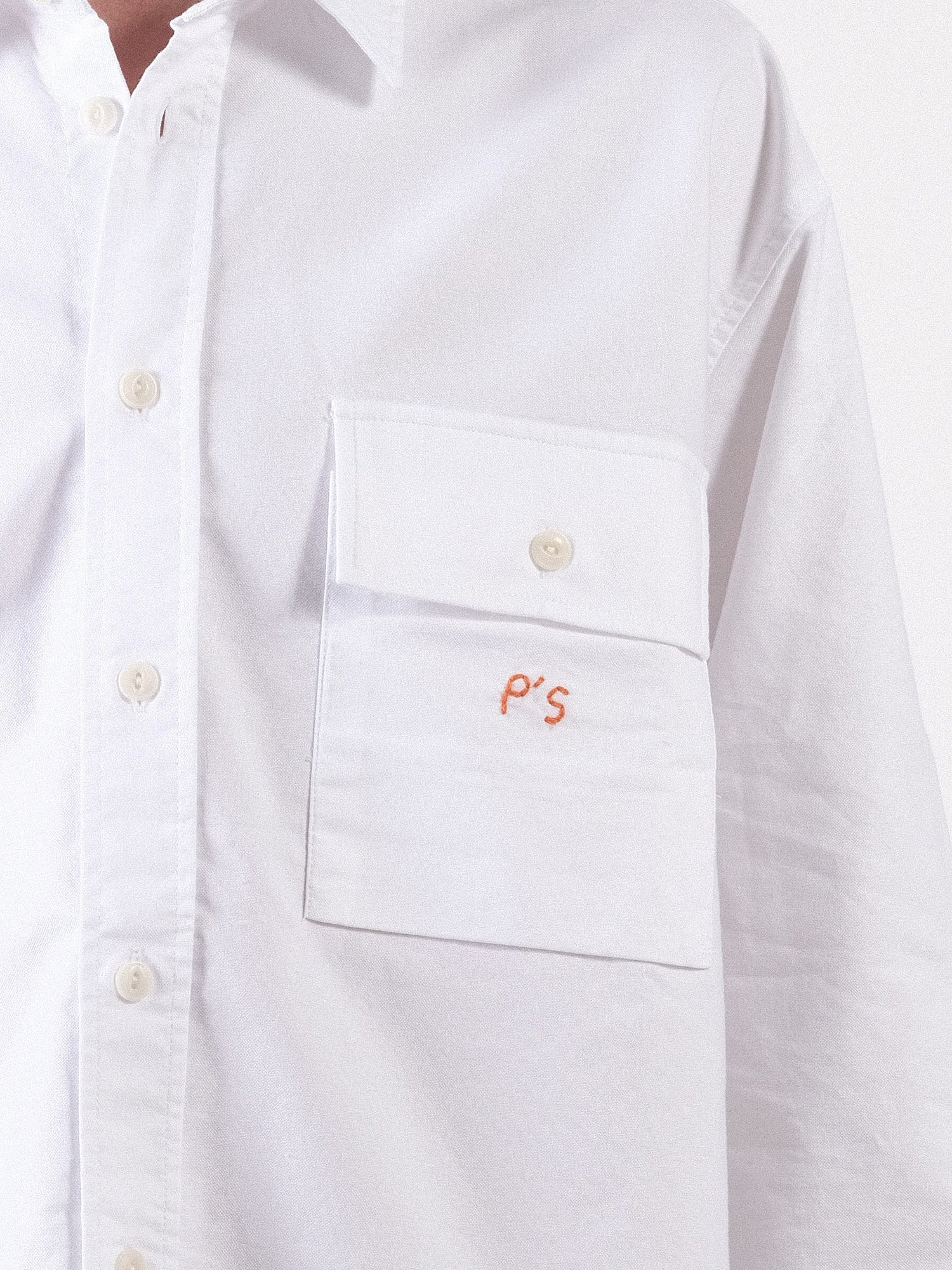 Rip Shirt P'S Oxford White
