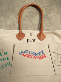 Tote Bag P'S x VITAMINE Canvas