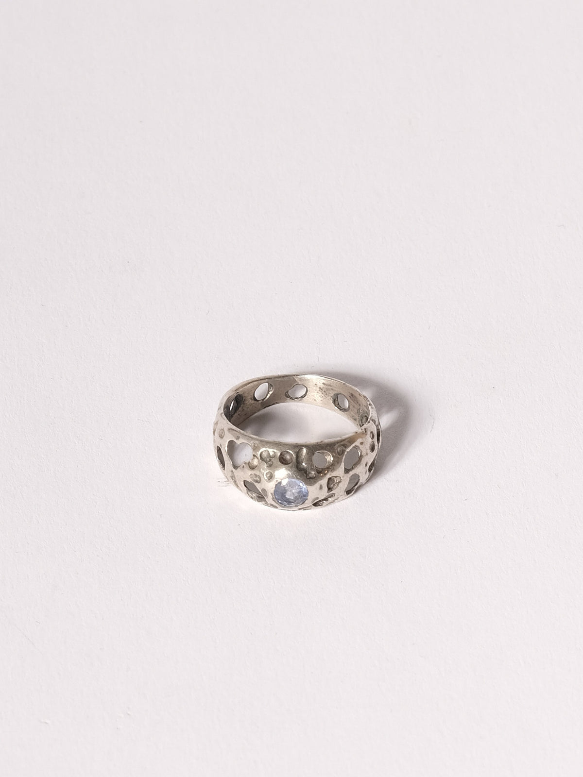 Bague Argent Saphir