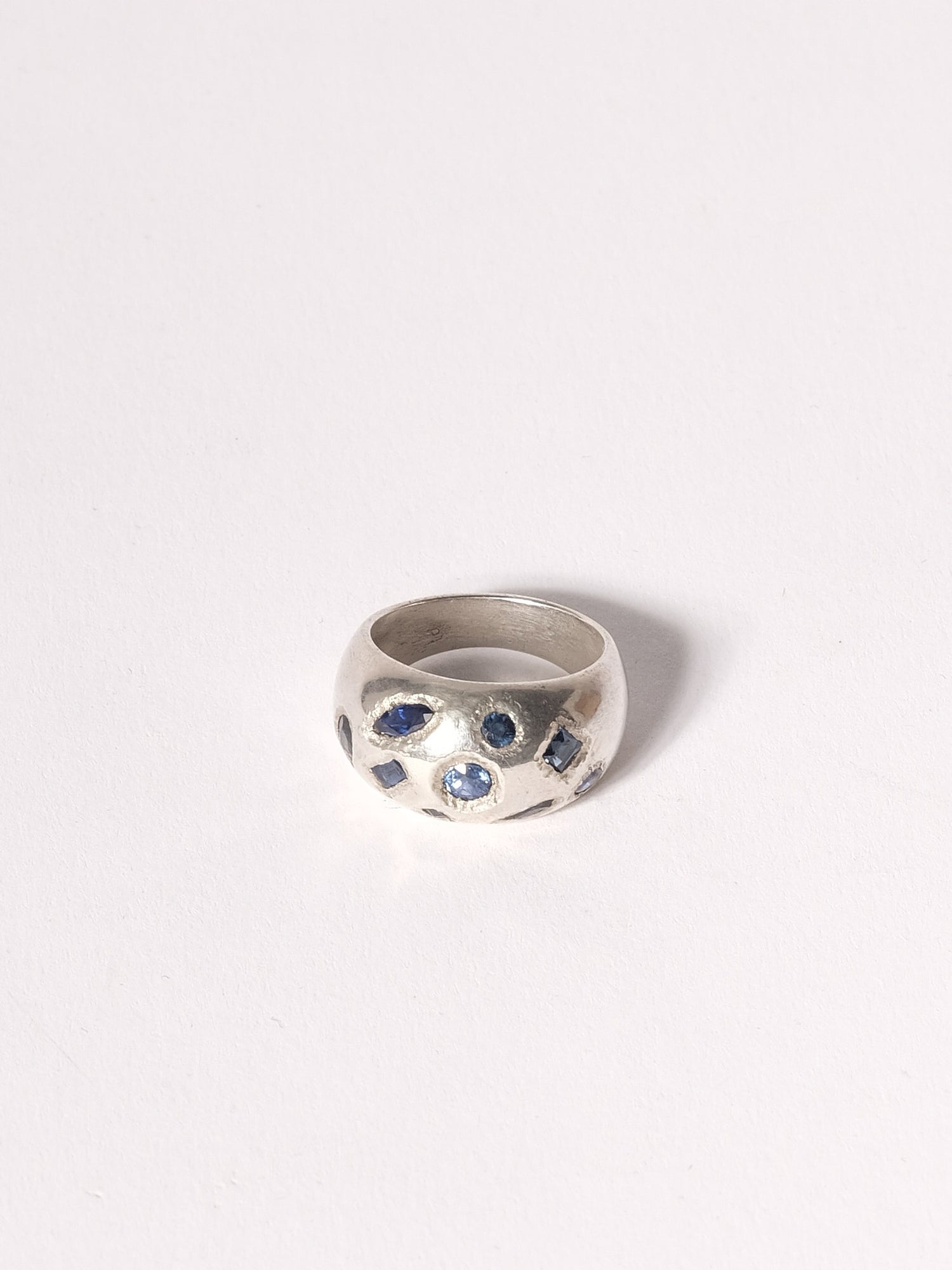 Bague Boule Saphir
