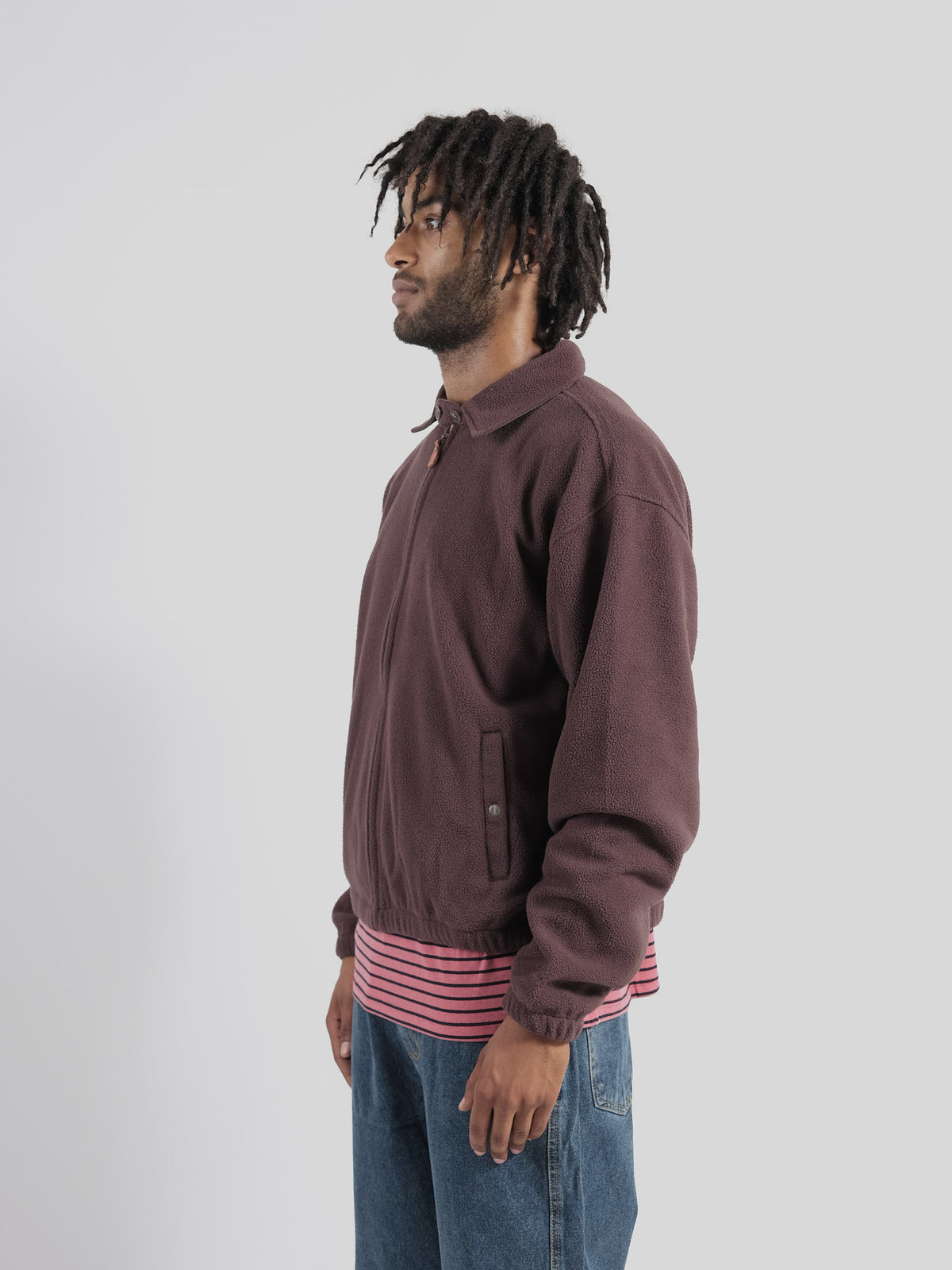 Fleece Bomber Jacket