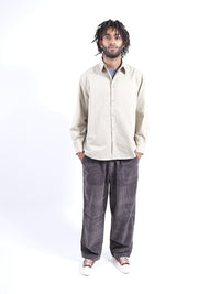 One Tuck Fatigue Corduroy Pants