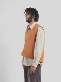 Reversible Nylon Check Vest