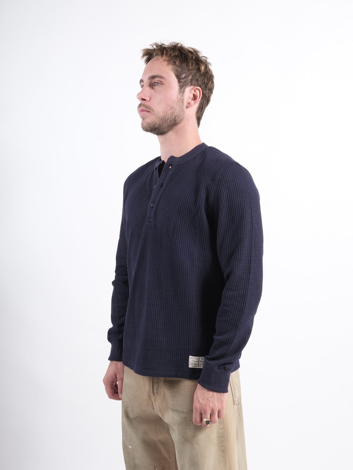 PISCATAQUA Waffle Thermal Navy