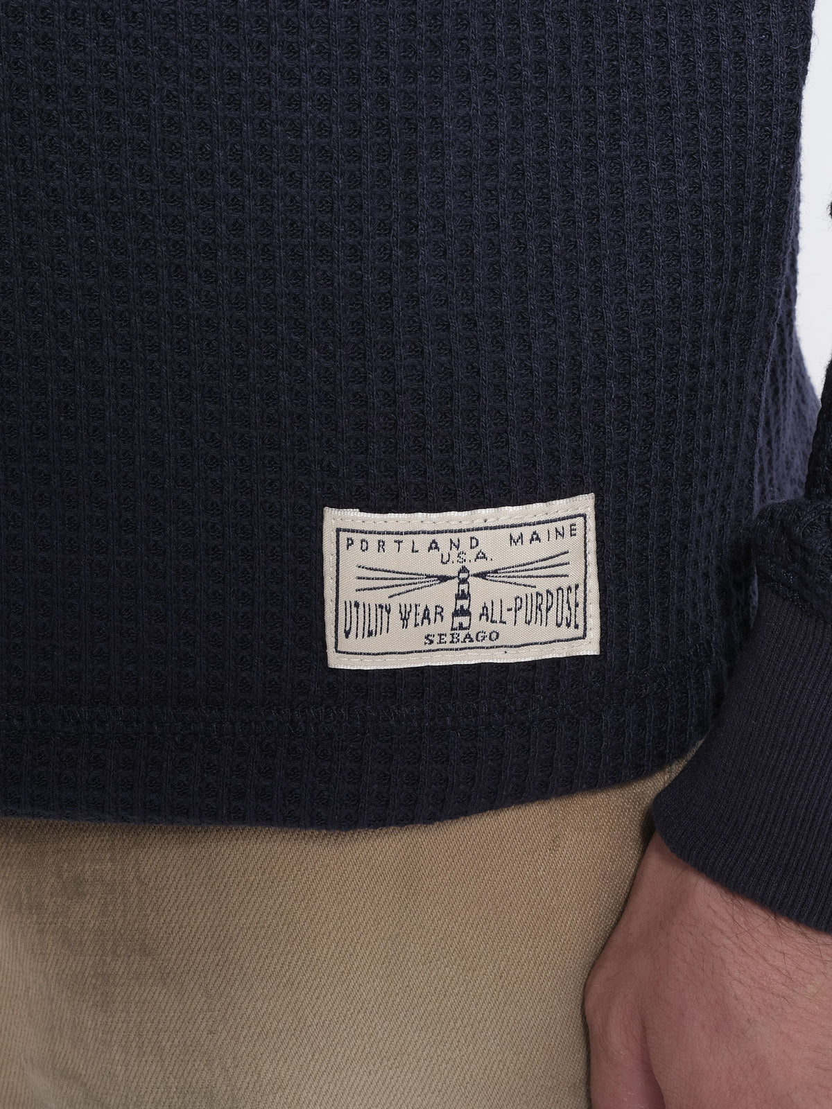PISCATAQUA Waffle Thermal Navy