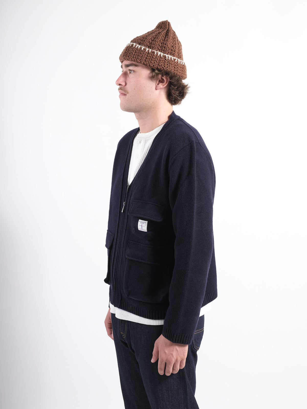 Cardigan utility knit RRW