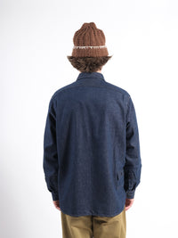 Shirt Camping P'S Denim cotton & wool Rinse Denim