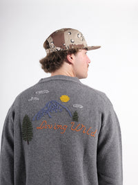 Cardigan P'S Wool Hand embroidery