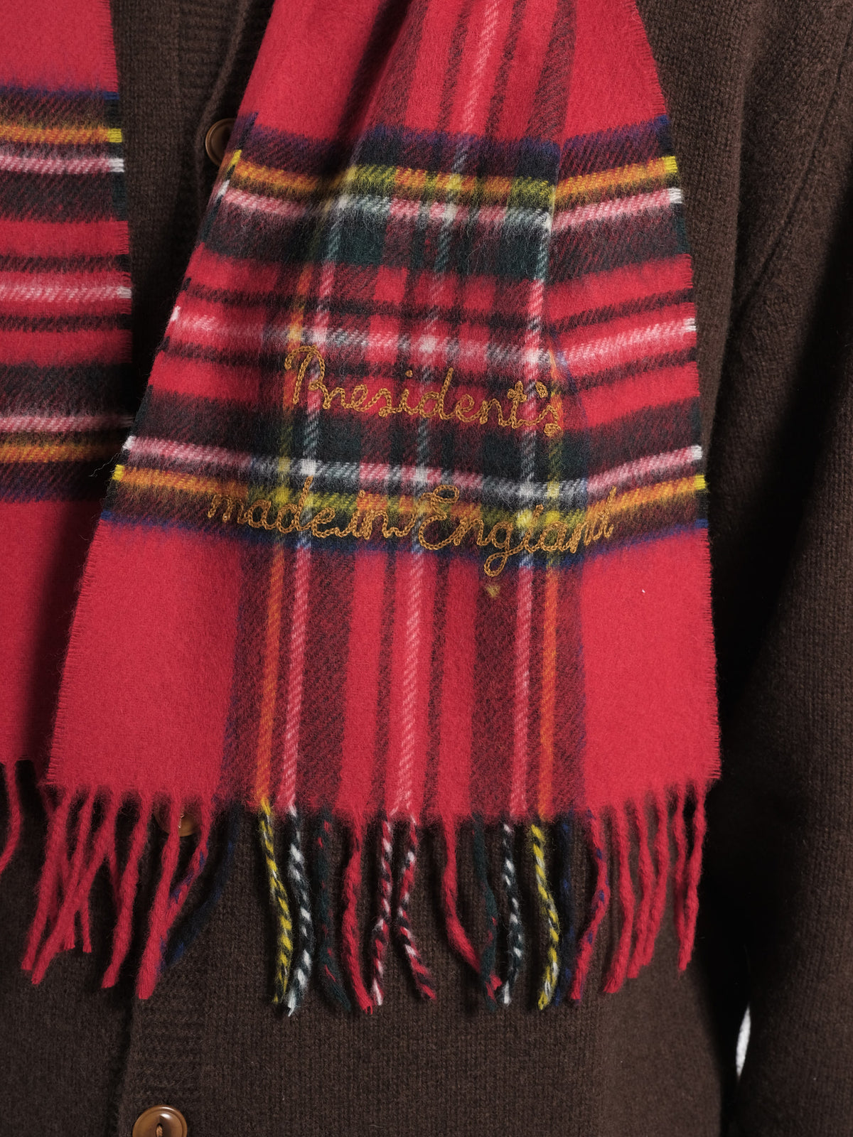 Scarf P'S Scottish Tartan Wool