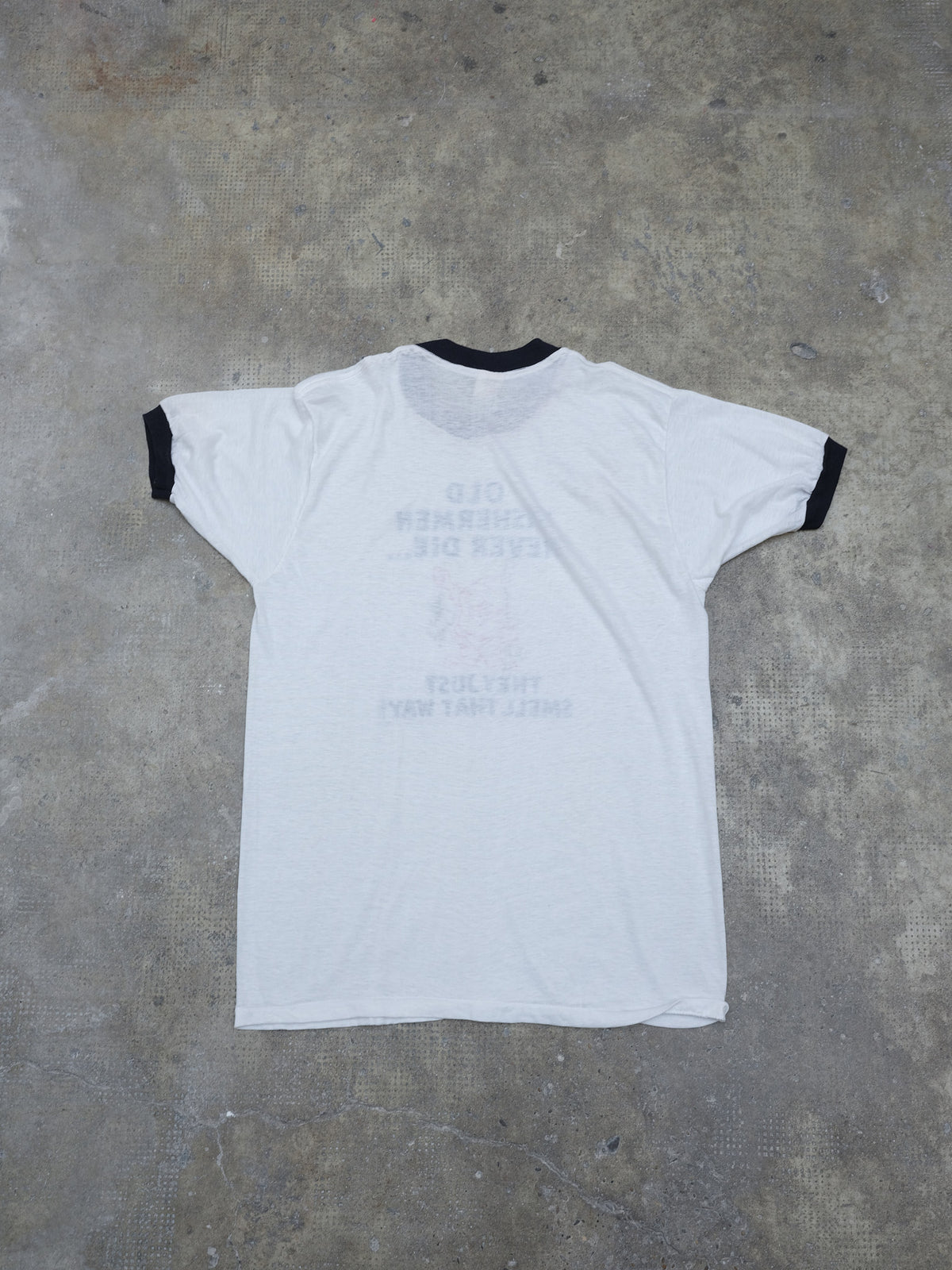 Single Stich Ringer Tee