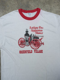 Single Stich Ringer Tee