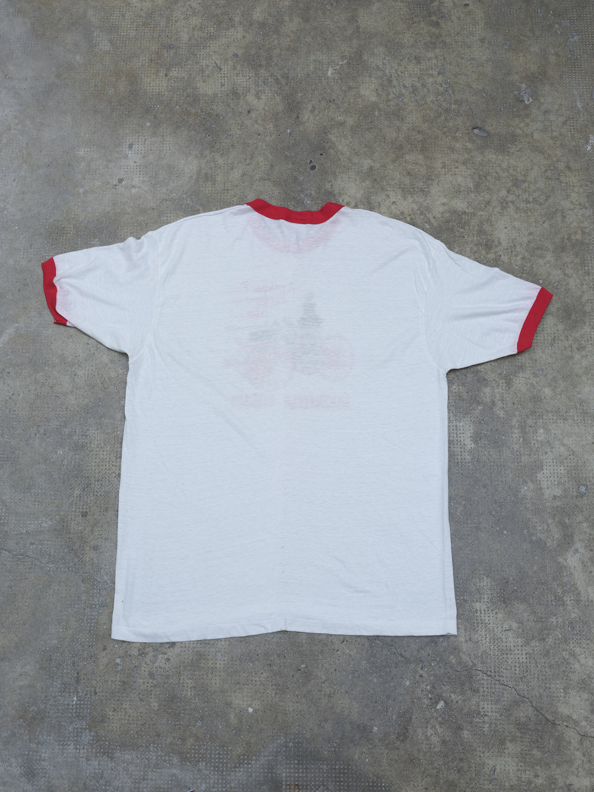 Single Stich Ringer Tee