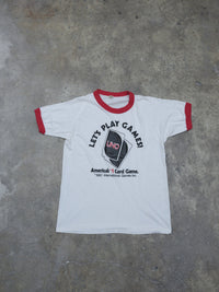Single Stich Ringer Tee