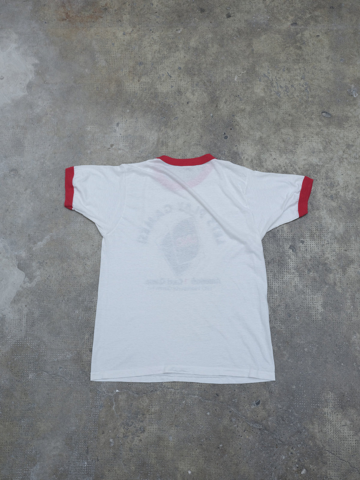Single Stich Ringer Tee