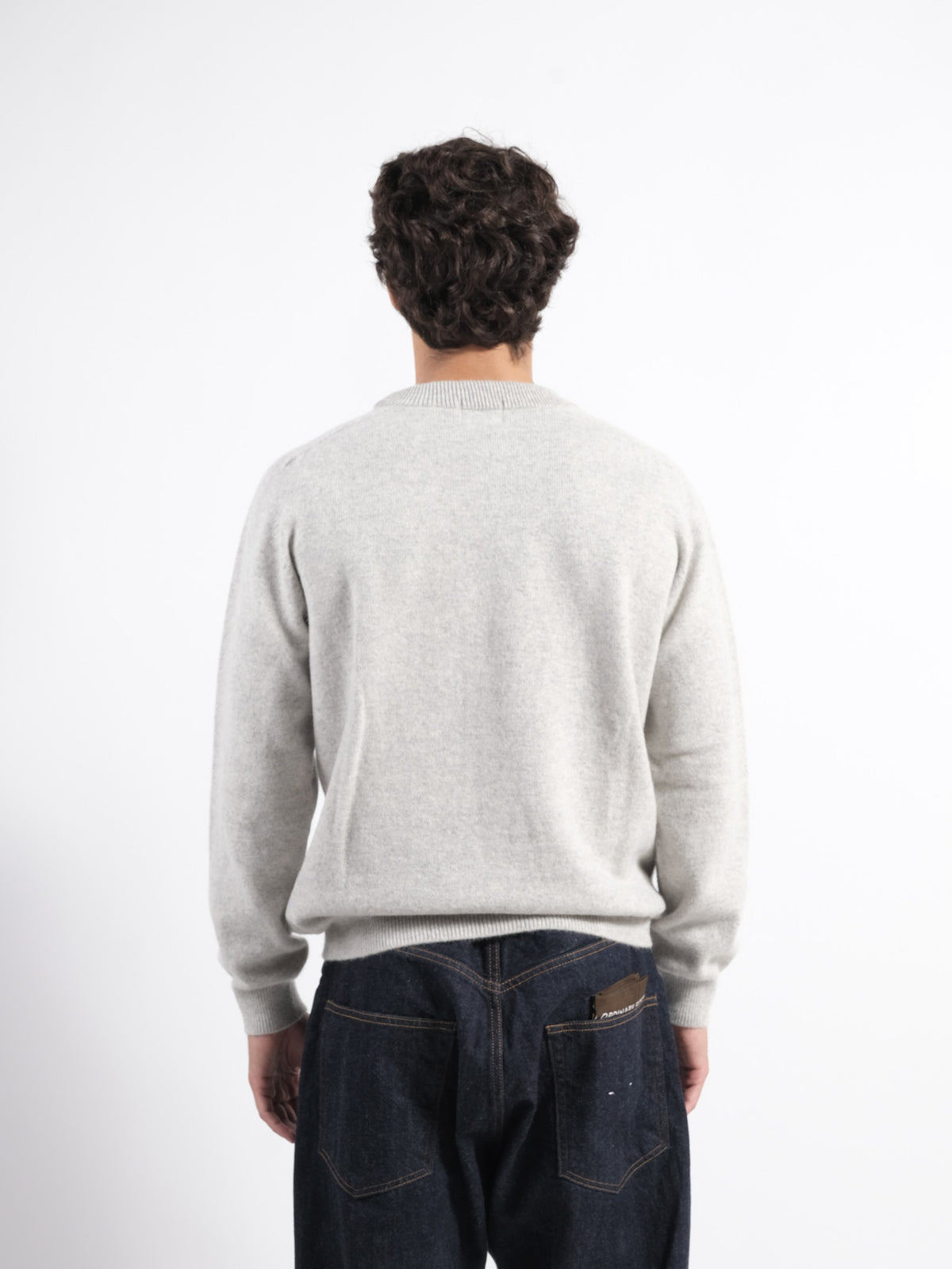 Armen Pull Col Rond Silver