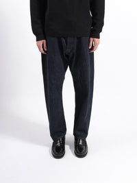 Loose Ankle Denim / One Wash Indigo
